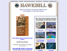 Tablet Screenshot of hawkhill.com